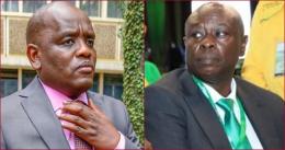 Collaged photos of blogger Dennis Itumbi and Deputy President Rigathi Gachagua.
